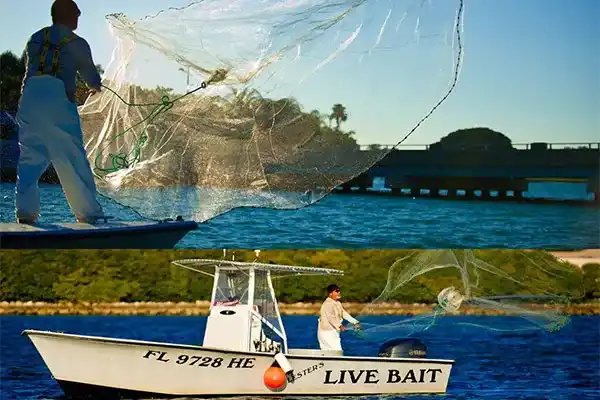Captain Lester Wenger fishing at Haulover Inlet