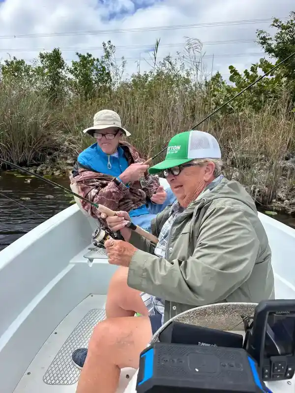 Everglades fishing charter with Captain Lester