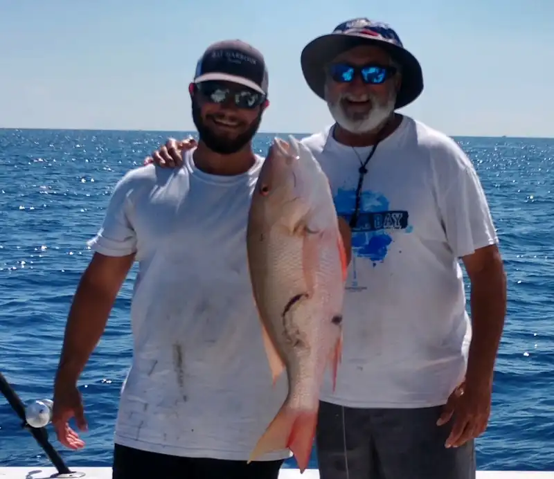Captain Tristen fishing at Haulover Inlet